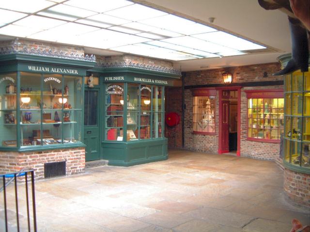Castle Museum victorian cobbled street