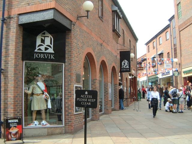 the Jorvic centre in Coppergate York
