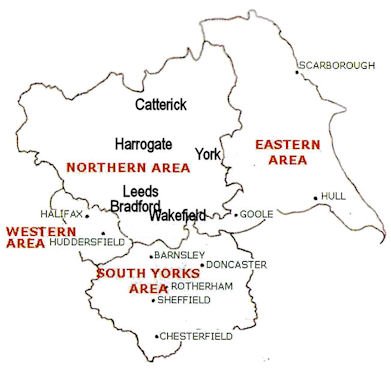 Map Yorkshire