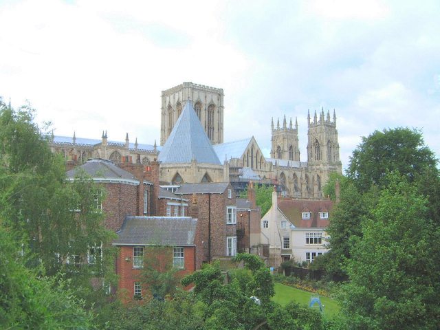 A view of the Minster from the City Bar Walls